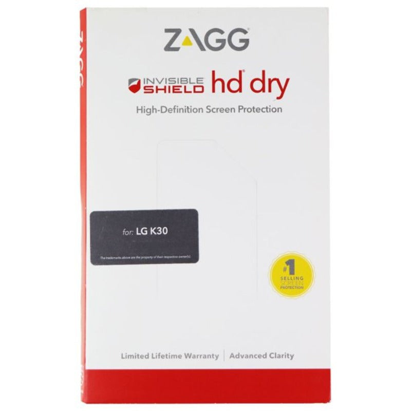 ZAGG HD Dry Invisible Shield High-Definition Screen Protector for LG K30