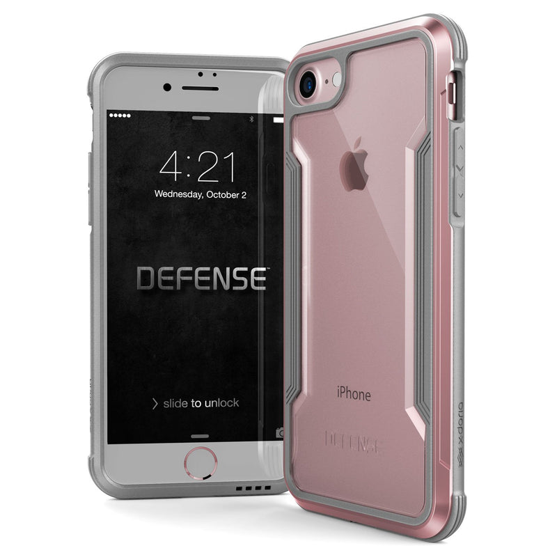 X-Doria Defense Shield Series for Apple iPhone 6/7/8 - Rose Gold